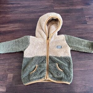 Eddie Bauer Tan Sherpa Jacket